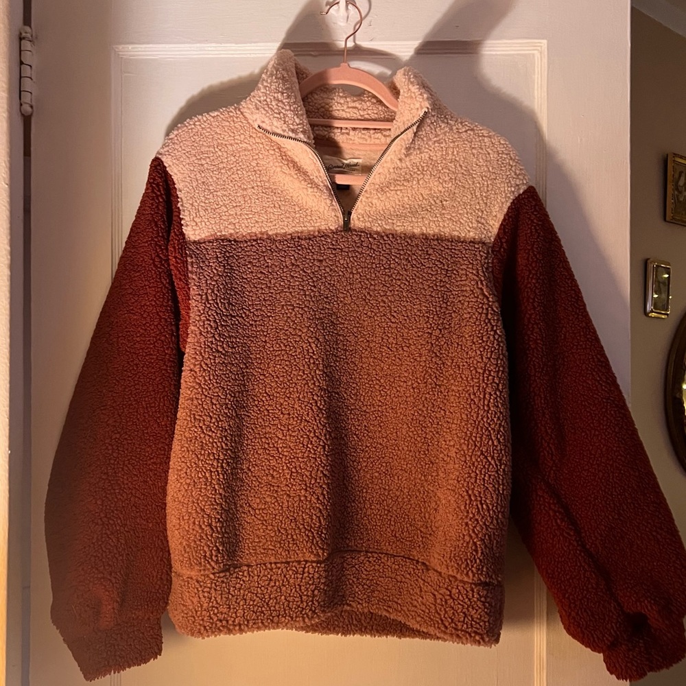 Universal Thread Colorblock Pullover Fleece
